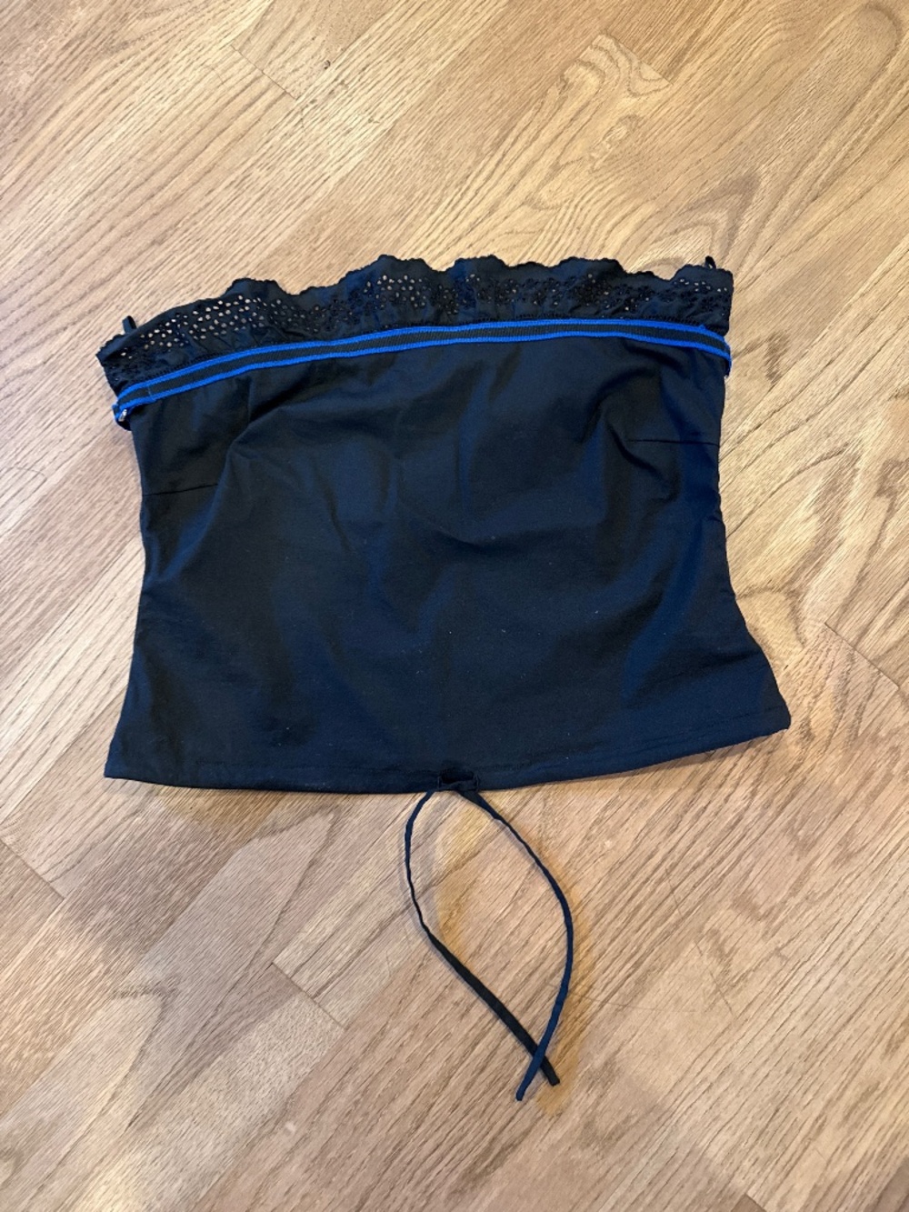 Vintage Miu Miu black tube top
